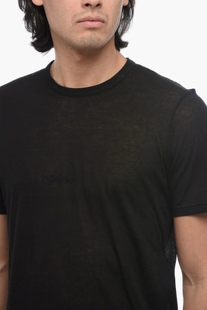 Crew Neck Extrafine Cotton T-Shirt