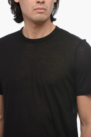 T-Shirt Girocollo in Cotone Extrafine