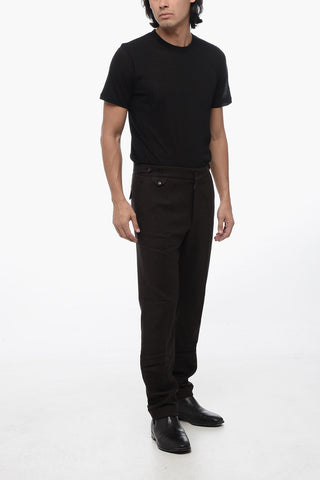 RE-EDITION Pantaloni 4 Tasche in Misto Lana Twill