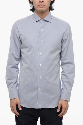 Awning Striped MILANO Shirt with Spread Collar