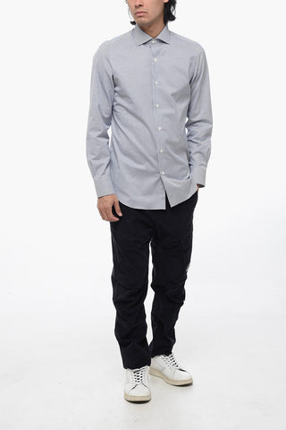 Awning Striped MILANO Shirt with Spread Collar
