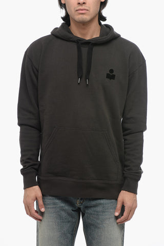 Flocked Logo MATTE Hoodie