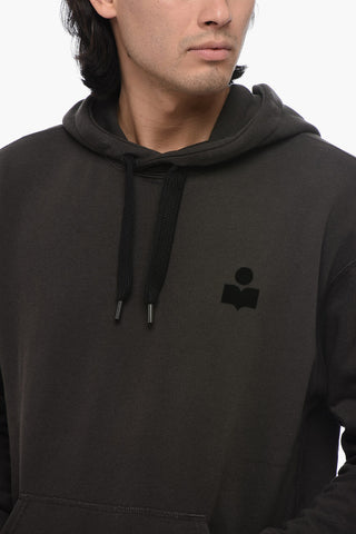 Flocked Logo MATTE Hoodie