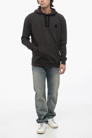 Flocked Logo MATTE Hoodie