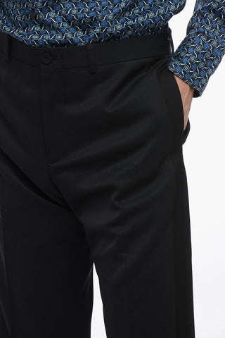 PETER DOIG 4-Pocketed Wool Pants with Ankle Martingale