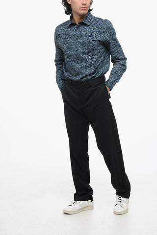 PETER DOIG 4-Pocketed Wool Pants with Ankle Martingale