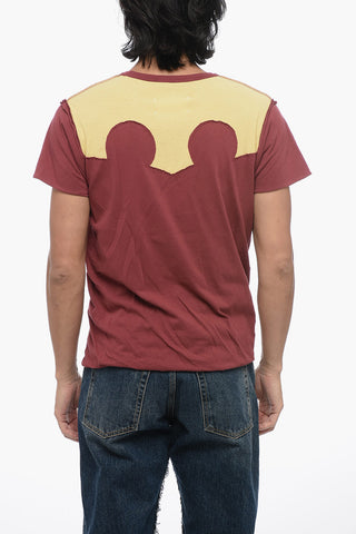 MM4 Double-layered T-shirt with Visible Stitching