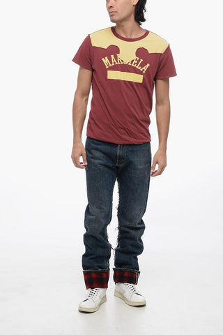 MM4 Double-layered T-shirt with Visible Stitching