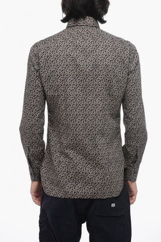 CULTO Floral Patterned Poplin Cotton Shirt