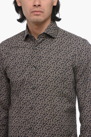 CULTO Floral Patterned Poplin Cotton Shirt