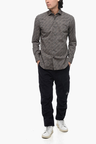 CULTO Floral Patterned Poplin Cotton Shirt