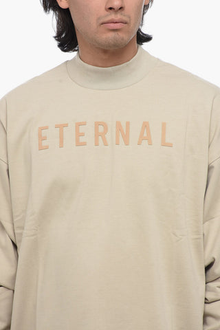 T-shirt ETERNAL In Cotone a Maniche Lunghe