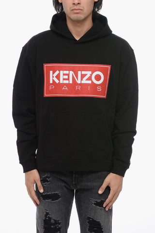 Hooded LABEL Sweatshirt with Velcro Patch