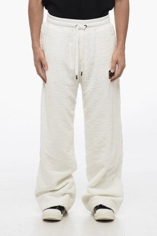 Joggers Straight Fit in Spugna di Cotone