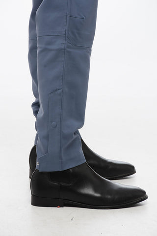 Cotton Cargo Pants with Safety Detail