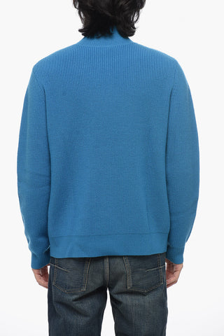 Maglia in Lana HENLEY con Half Zip