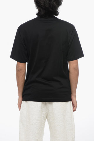 T-Shirt Girocollo MARY con Stampa e Cristalli