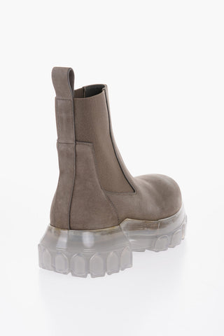 Leather BEATLE BOZO Chelsea Boots with Rubber Sole