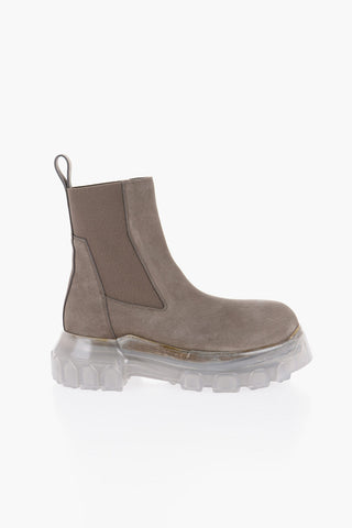 Leather BEATLE BOZO Chelsea Boots with Rubber Sole