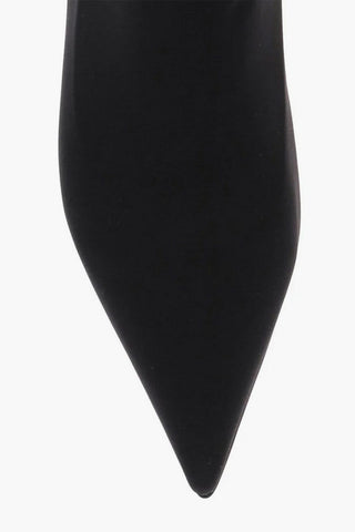Pointed Toe Stretch Fabric Over-The-Knee Boots 