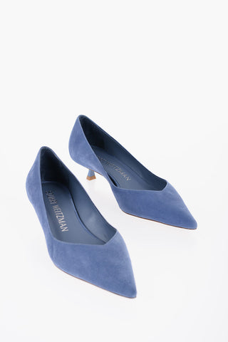 Suede EVA  Pumps with Point Heel 3,5cm