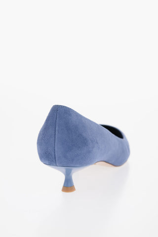 Suede EVA  Pumps with Point Heel 3,5cm
