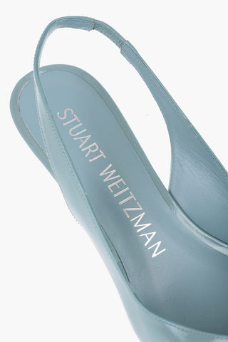 Patent Leather EVA Slingback Pumps with Point Heel 7,5cm