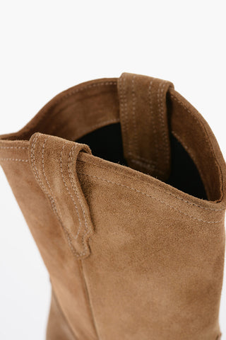 Suede SANTA CLARA Western Boots