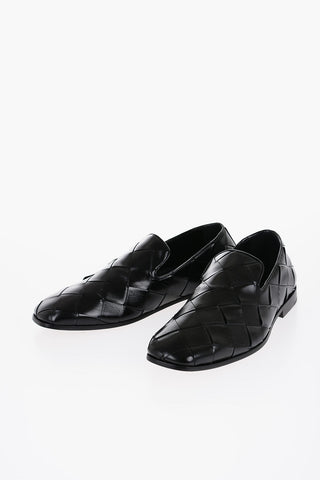 Braided Leather ROMA Loafers