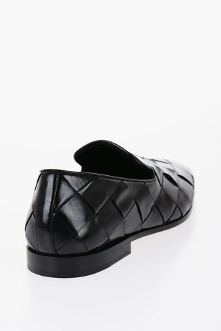 Braided Leather ROMA Loafers