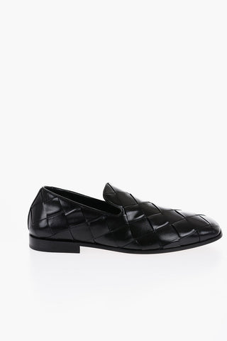 Braided Leather ROMA Loafers