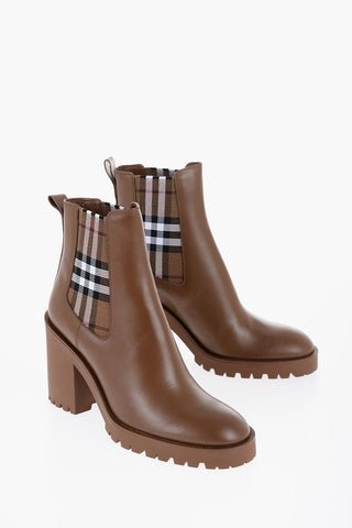 Leather NEWALLOSTOCK Ankle Boots with Heel 9,5cm
