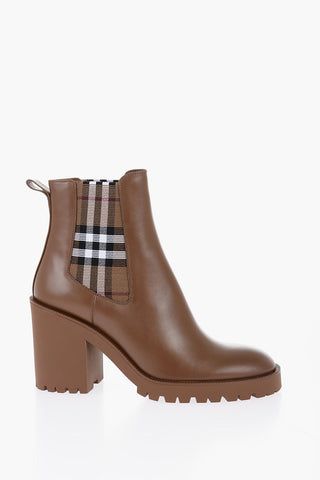 Leather NEWALLOSTOCK Ankle Boots with Heel 9,5cm