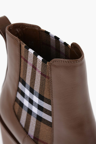 Leather NEWALLOSTOCK Ankle Boots with Heel 9,5cm