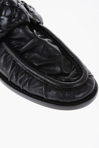 Soft Leather ASTRAIRE Loafers with Braided Detail