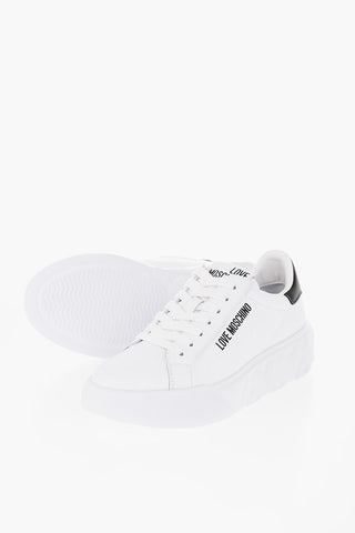 LOVE Leather HEART45 Low-Top Sneakers with Sole 4,5cm