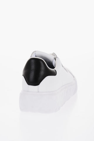 LOVE Leather HEART45 Low-Top Sneakers with Sole 4,5cm