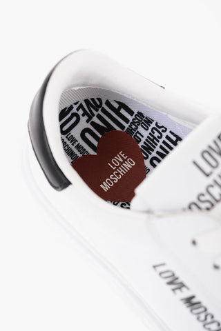 LOVE Leather HEART45 Low-Top Sneakers with Sole 4,5cm