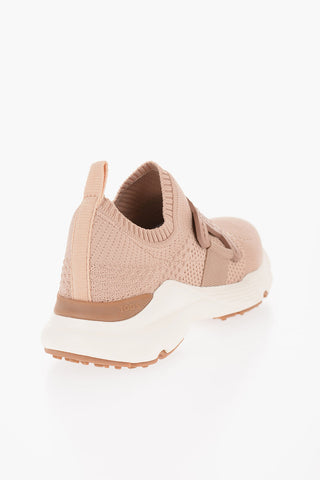 Fabric Slip On Slip on Sneakers with Leather Monogram