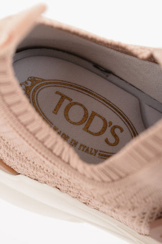Fabric Slip On Slip on Sneakers with Leather Monogram