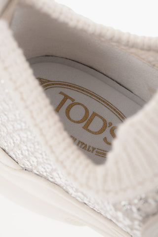 Fabric Slip On Slip on Sneakers with Leather Monogram