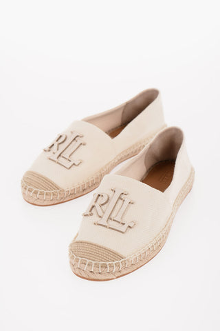 Espadrillas CAMERYN In Tessuto con Logo in Pelle