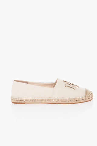 Espadrillas CAMERYN In Tessuto con Logo in Pelle