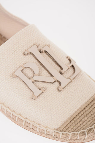 Espadrillas CAMERYN In Tessuto con Logo in Pelle