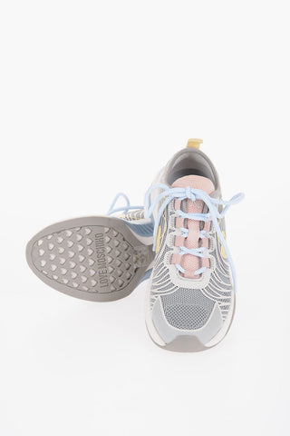 LOVE Mesh SPRINT50 Low-Top Sneakers with Contrast Detail