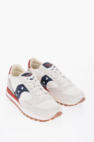 Sneakers Basse JAZZ ORIGINAL in Camoscio e Tessuto con Dettagli a Contrasto