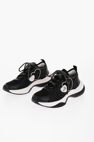 LOVE Mesh SPRINT50 Low-Top Sneakers with Contrast Detail