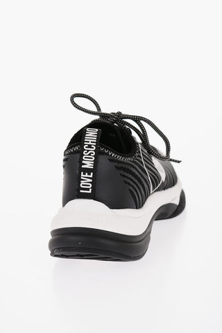 LOVE Mesh SPRINT50 Low-Top Sneakers with Contrast Detail