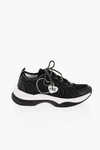 LOVE Mesh SPRINT50 Low-Top Sneakers with Contrast Detail