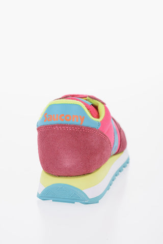 Nylon and Suede JAZZ ORIGINAL Low Top Sneakers